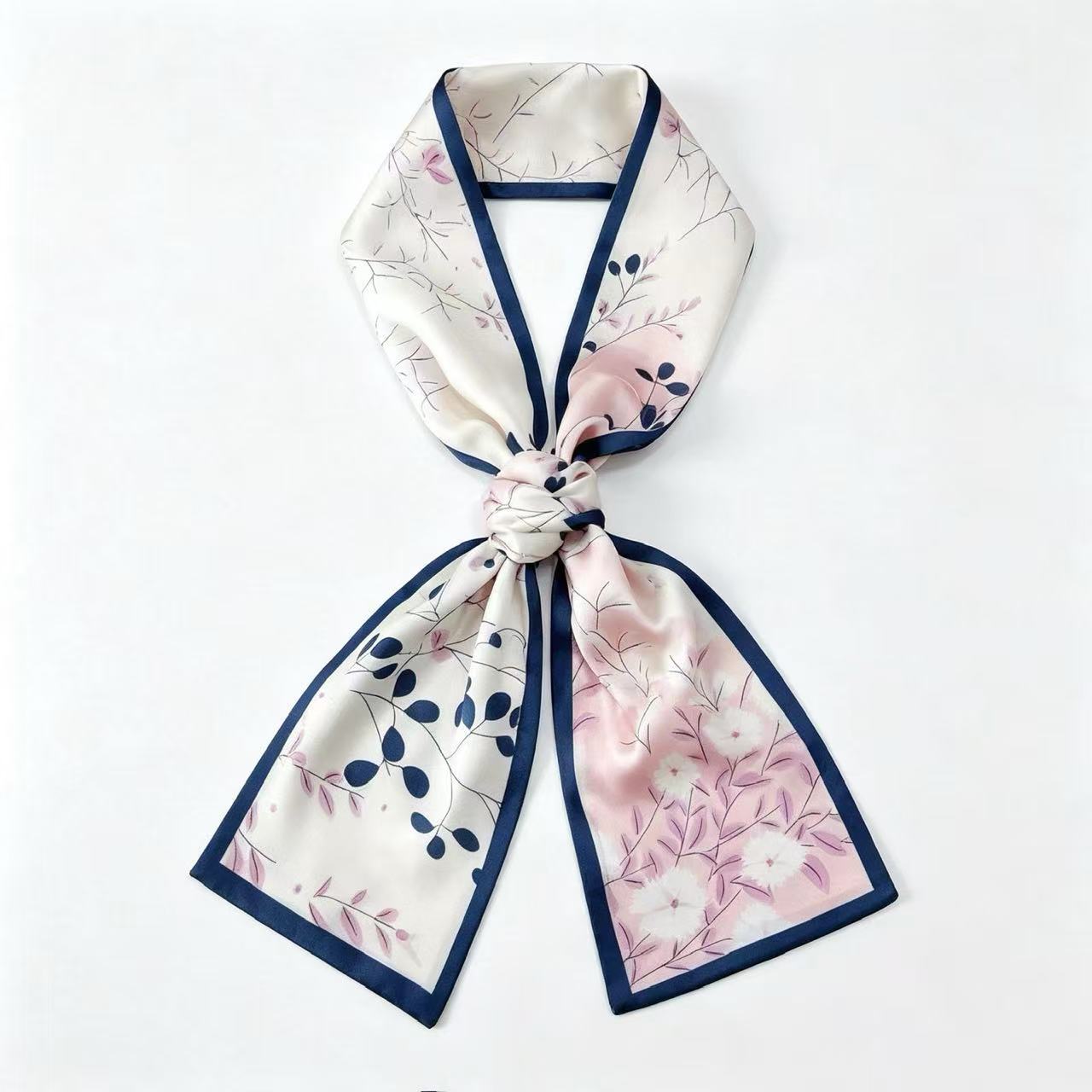 Silk Skinny Scarf