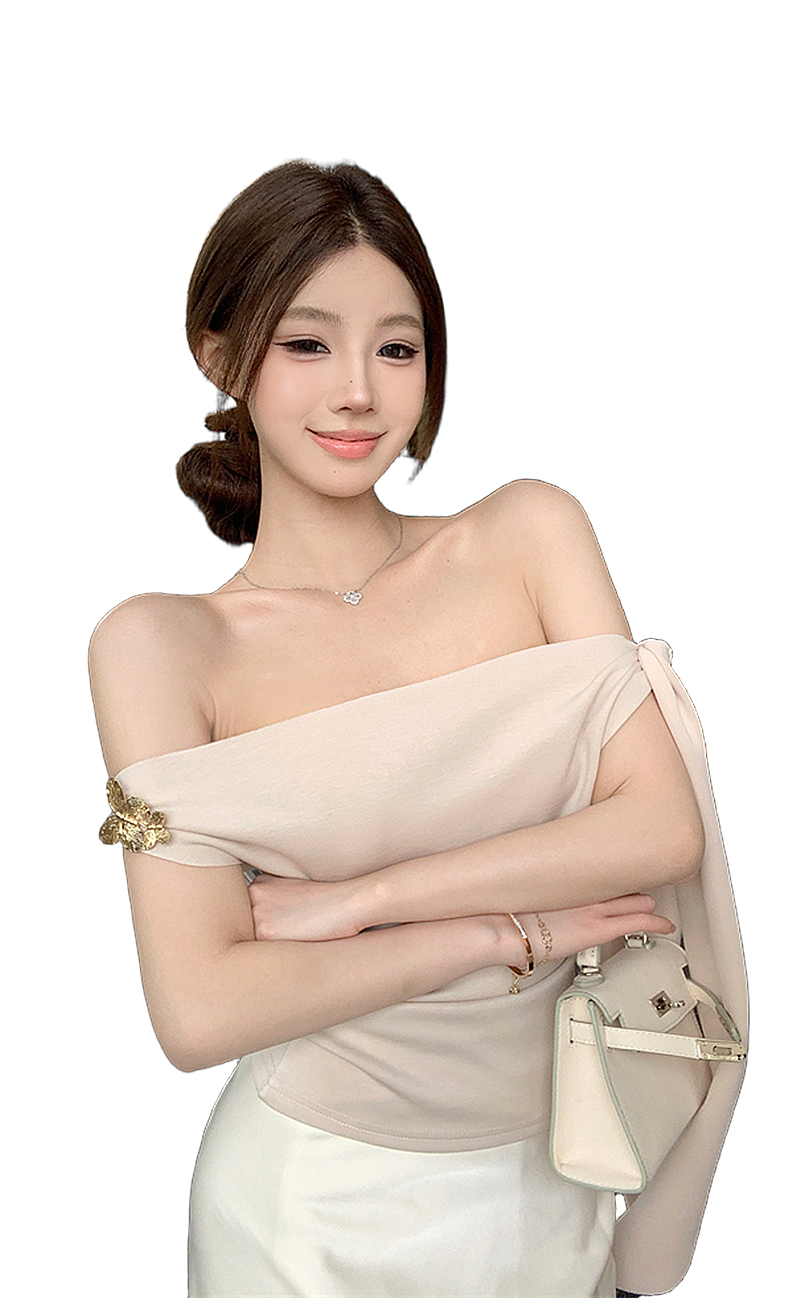 [Tao Pick] 디자인감 원숄더 블라우스 
         </a>
        <p class=