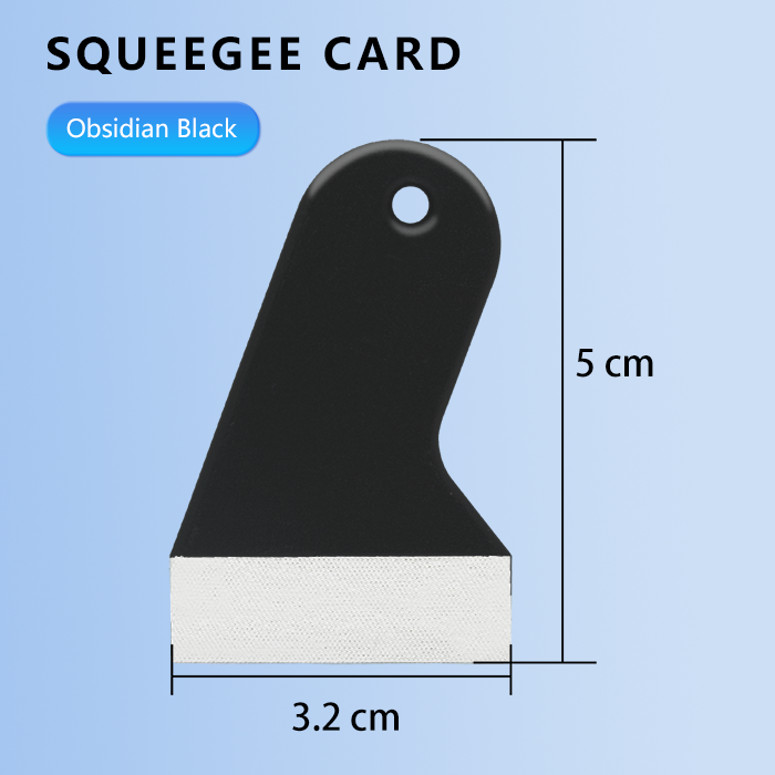 Manufacturer direct sales, customized phone case film with pictures, small scraper card, plastic bubble removal, TPU scraper