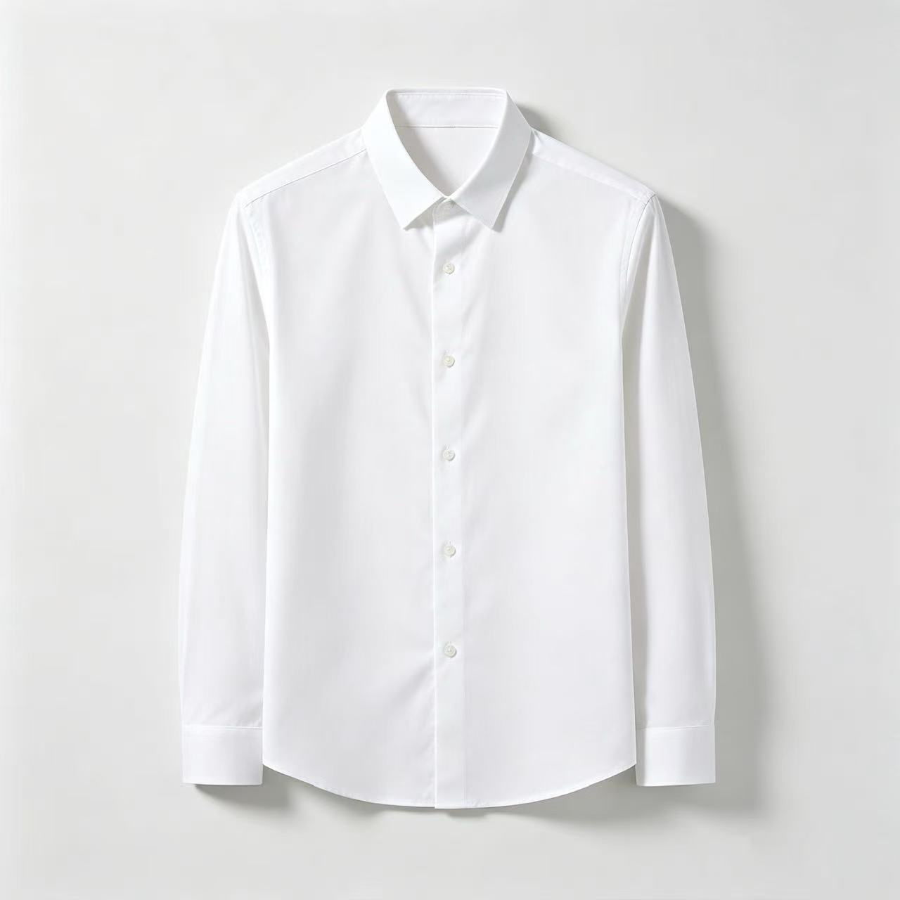 White Corporate Work Shirt Long Sleeve