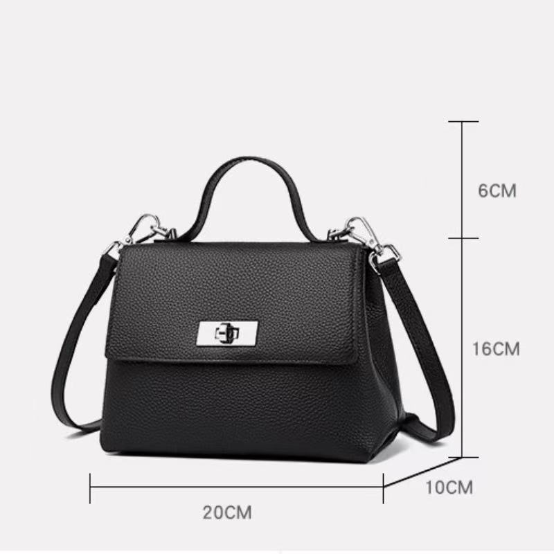 New Arrival Genuine Leather Women's Bag - Lightweight Luxury Small Bag, Simple and Versatile Fashionable Shoulder and Crossbody Kelly Bag