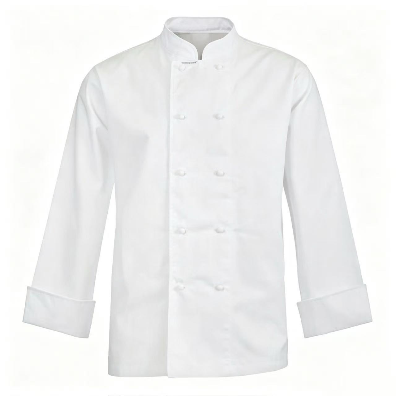 White Chef Jacket Long Sleeve
