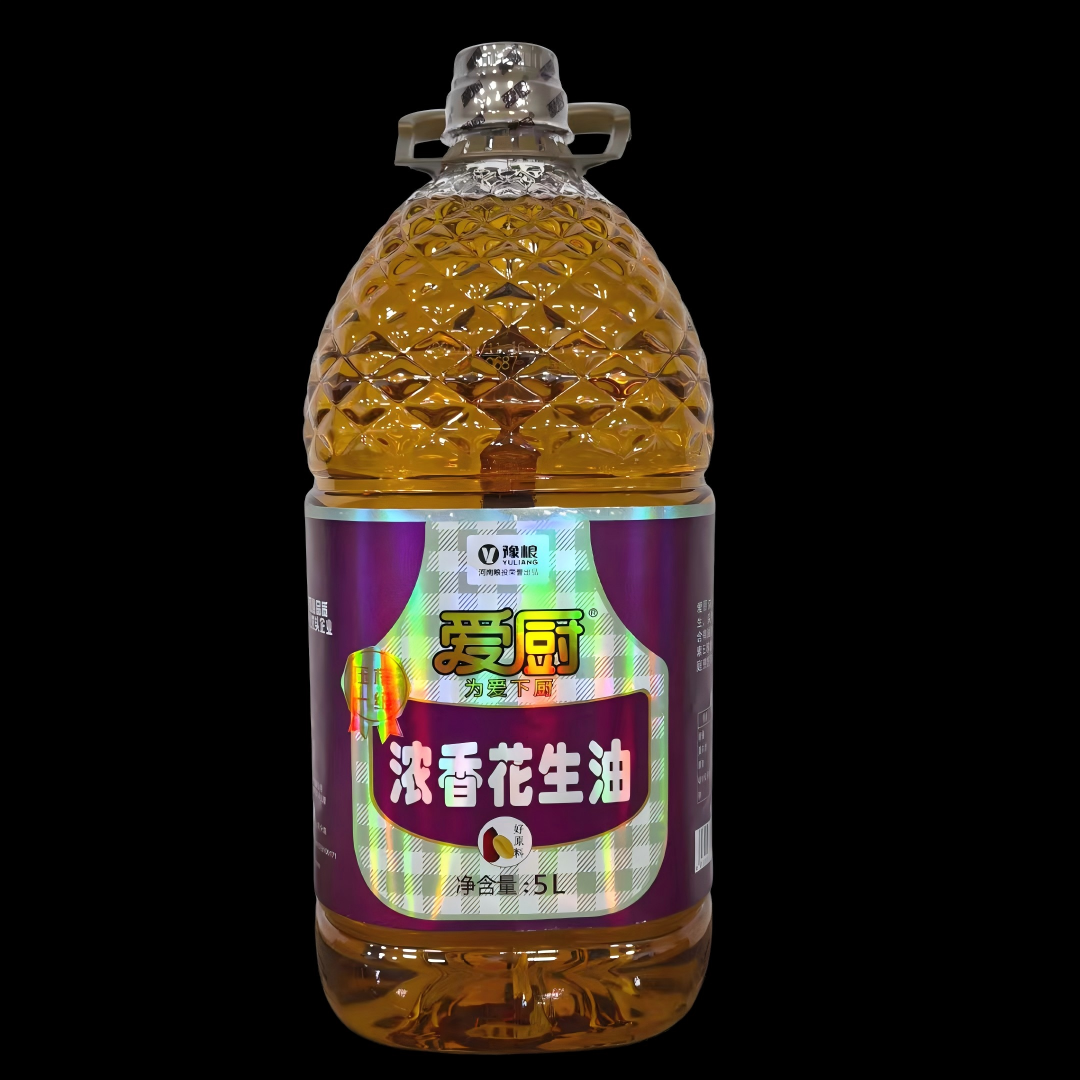 爱厨压榨一级浓香花生油